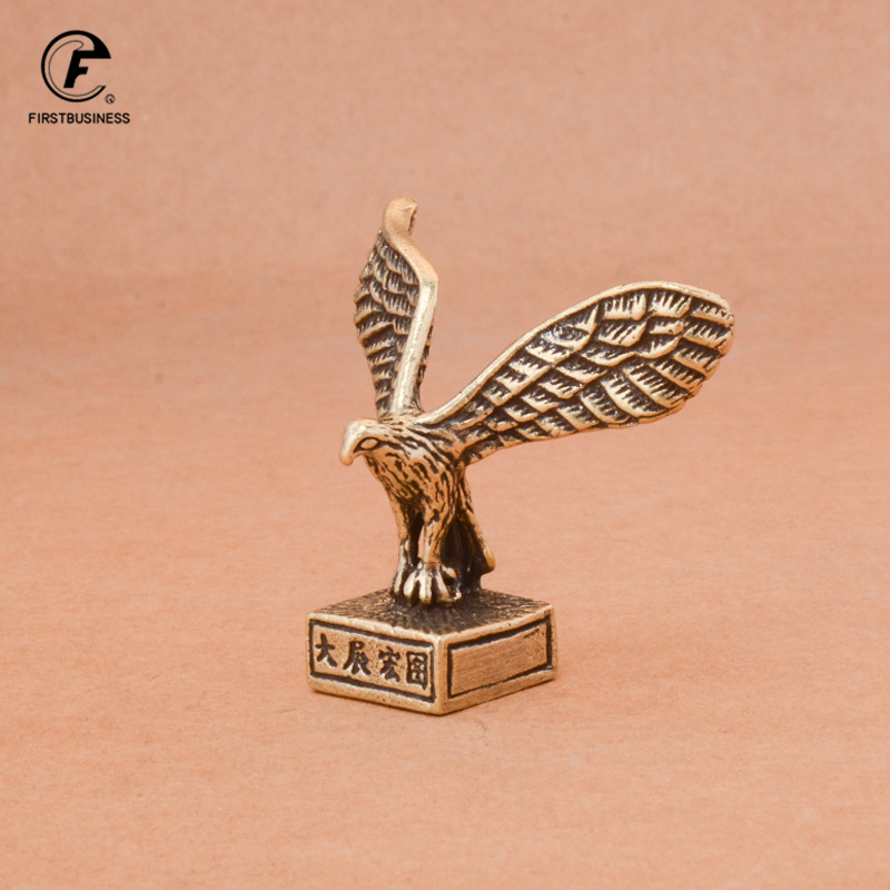 Vintage Collectible Accessories - hot Brass Vintage Lucky Eagle Seal