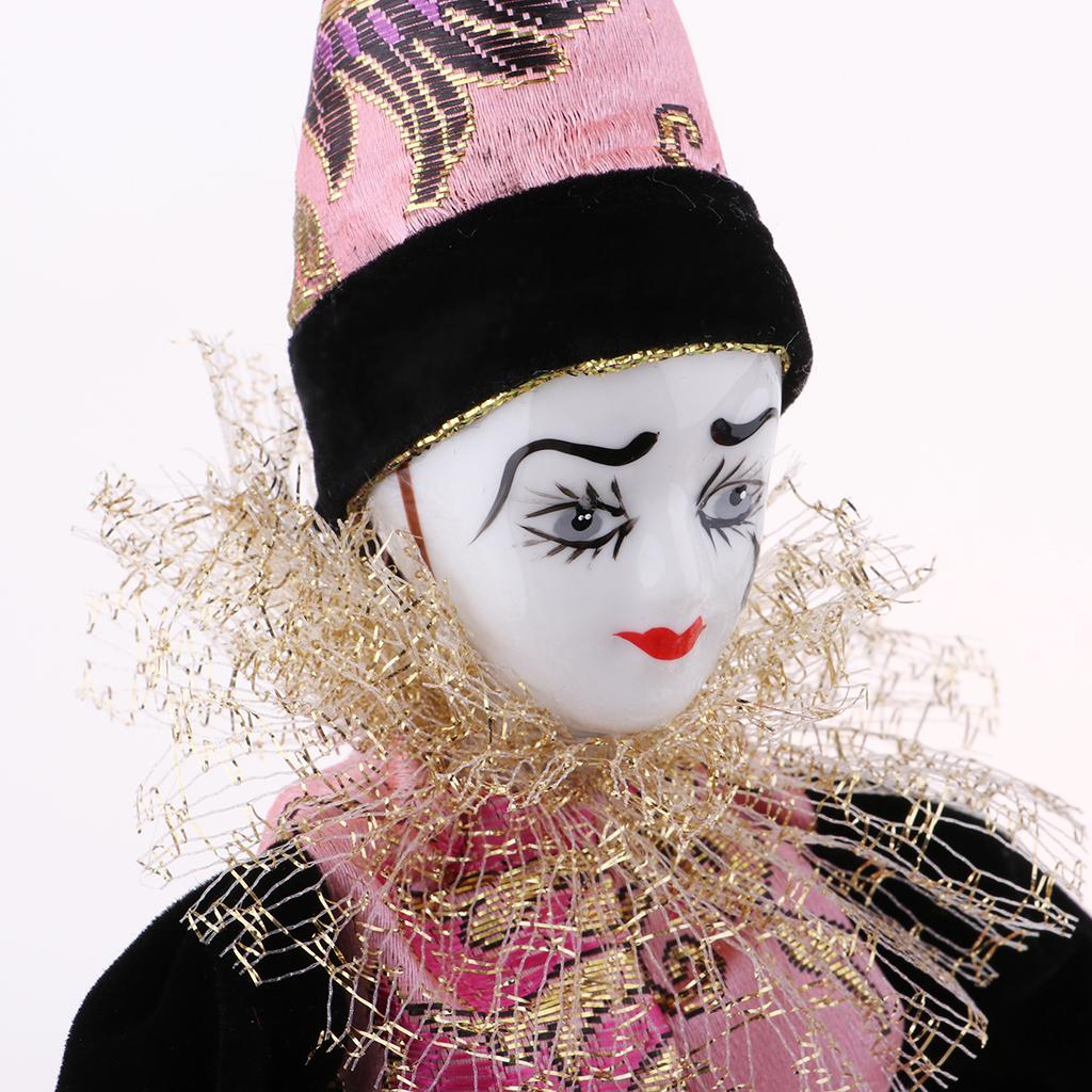 22cm Porcelain Clown Dolls Col – Vintage Collectible Clowns Bewertung und Preis