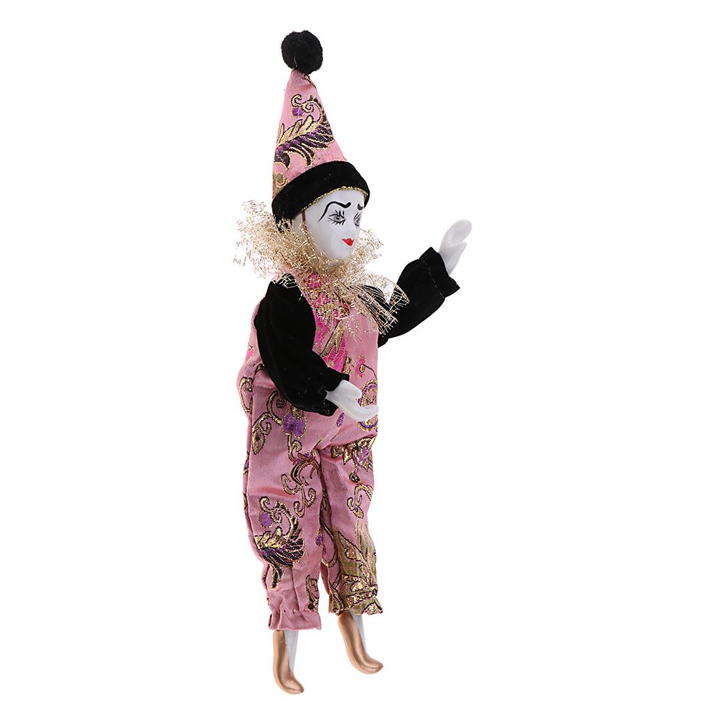 22cm Porcelain Clown Dolls Col – Vintage Collectible Clowns Bewertung und Preis
