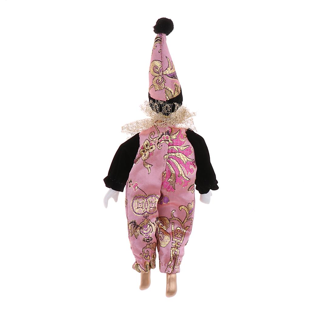 22cm Porcelain Clown Dolls Col – Vintage Collectible Clowns Bewertung und Preis