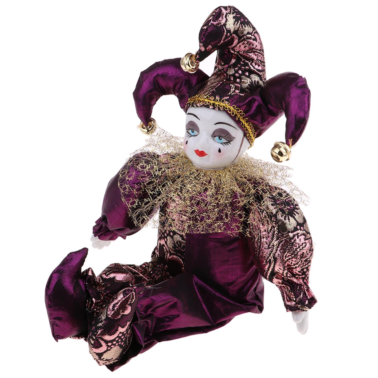 Italian Style Porcelain Dolls  – Vintage Collectible Clowns Bewertung und Preis