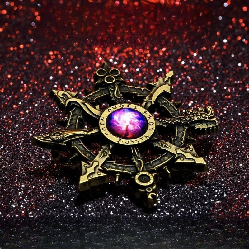 Vintage Gothic Pentagram Inlai – Vintage Collectible Clothing Bewertung und Preis