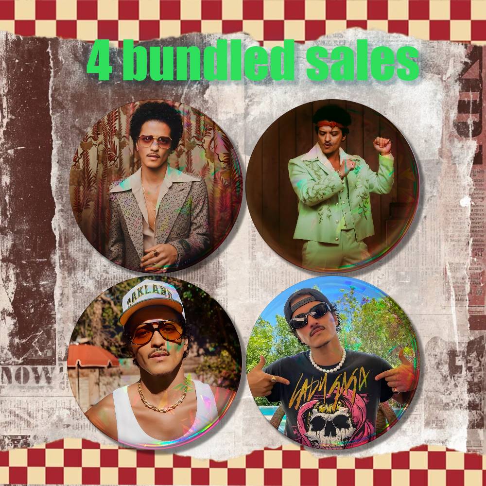 B-Bruno Mars 24K Magic Vintage – Vintage Collectible Accessories Bewertung und Preis