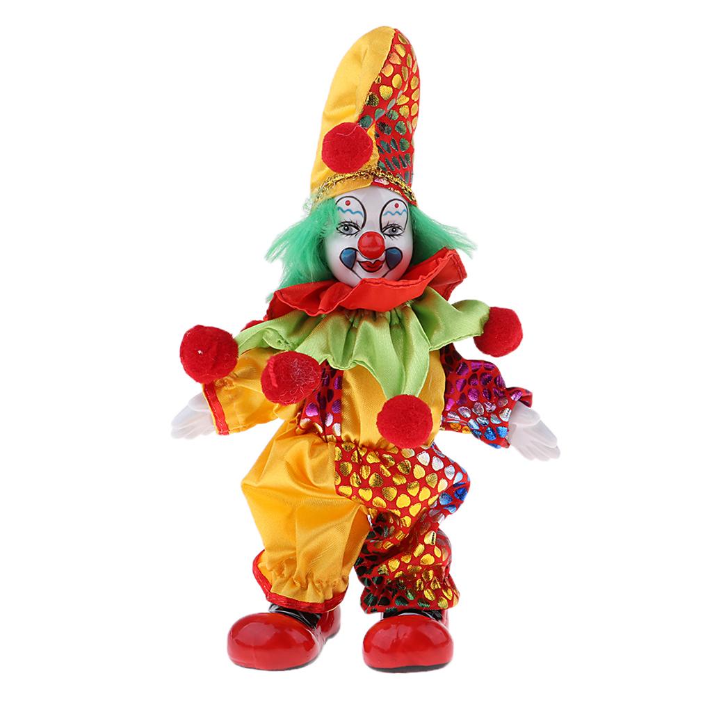 Clown Dolls Porcelain Handcraf – Vintage Collectible Clowns Bewertung und Preis