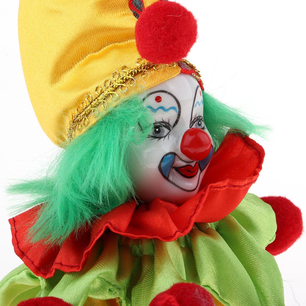 Clown Dolls Porcelain Handcraf – Vintage Collectible Clowns Bewertung und Preis