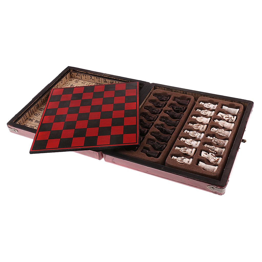 Chinese Chess Set Wooden Minia – Vintage Game Collection Bewertung und Preis