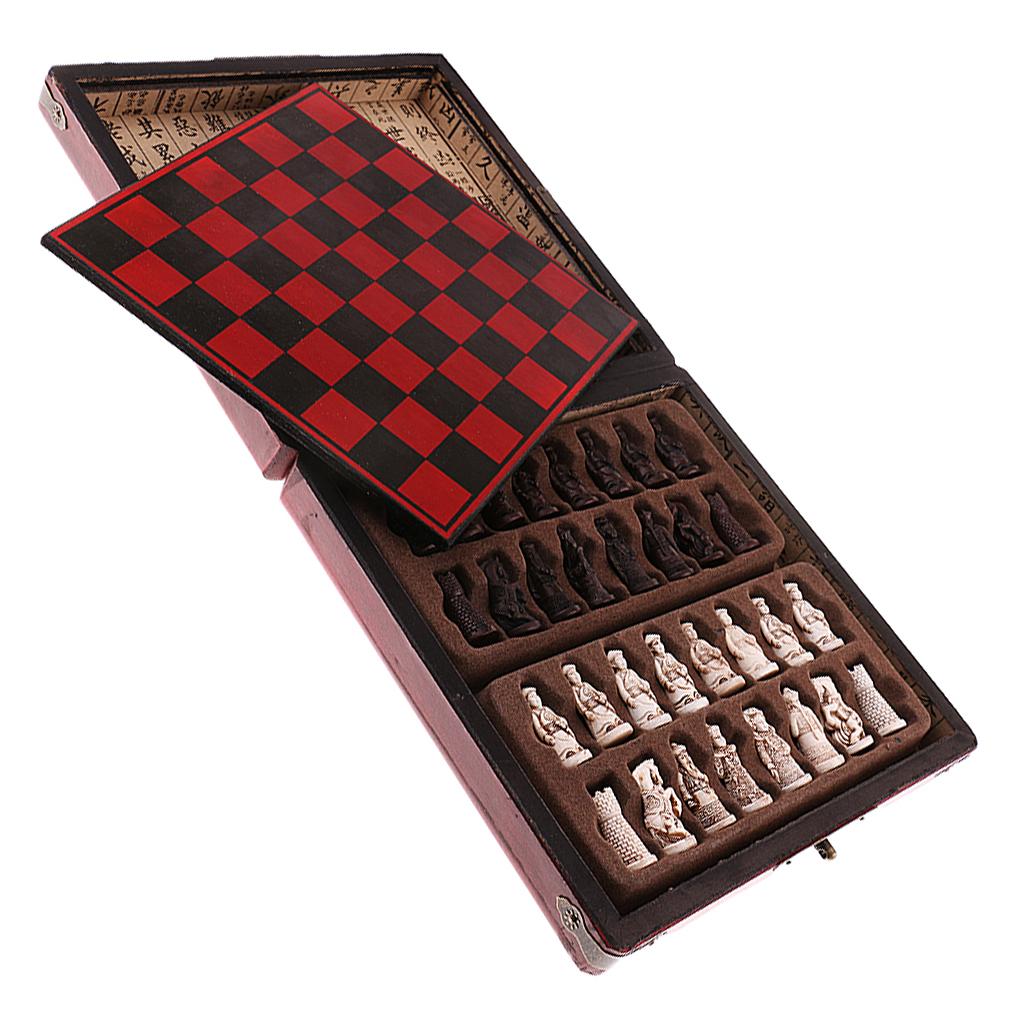 Chinese Chess Set Wooden Minia – Vintage Game Collection Bewertung und Preis