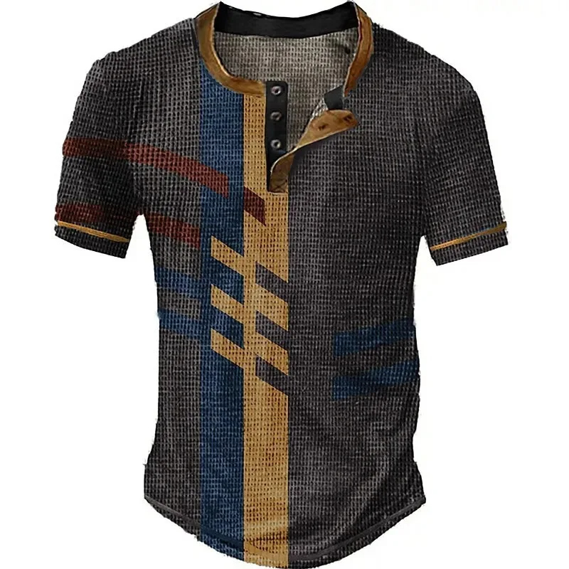 Summer Pattern T Shirt Mens 3D – Vintage Collectible Buttons Bewertung und Preis