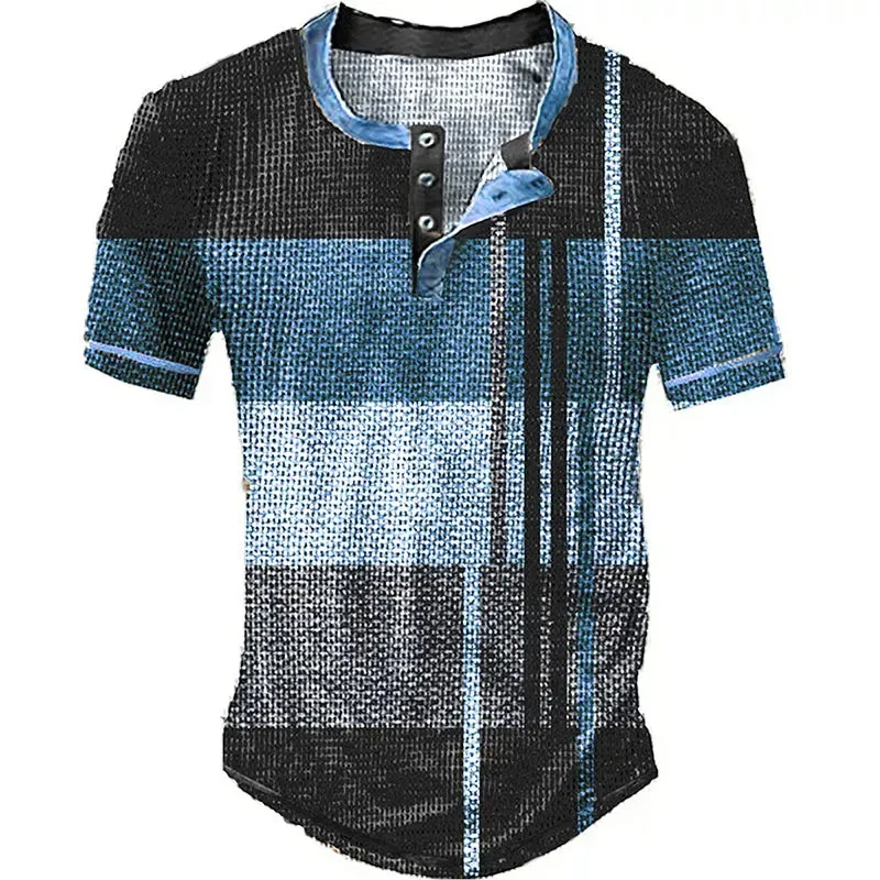 Summer Pattern T Shirt Mens 3D – Vintage Collectible Buttons Bewertung und Preis