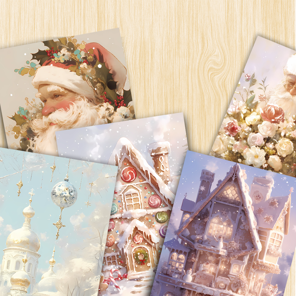 32pcs, vintage Christmas postc – Vintage Collectible Santa Bewertung und Preis