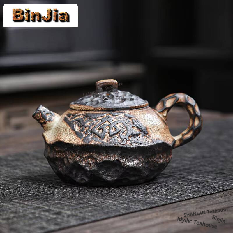 Japanese Old Rock Mud Teapot V – Vintage Collectible Accessories Bewertung und Preis