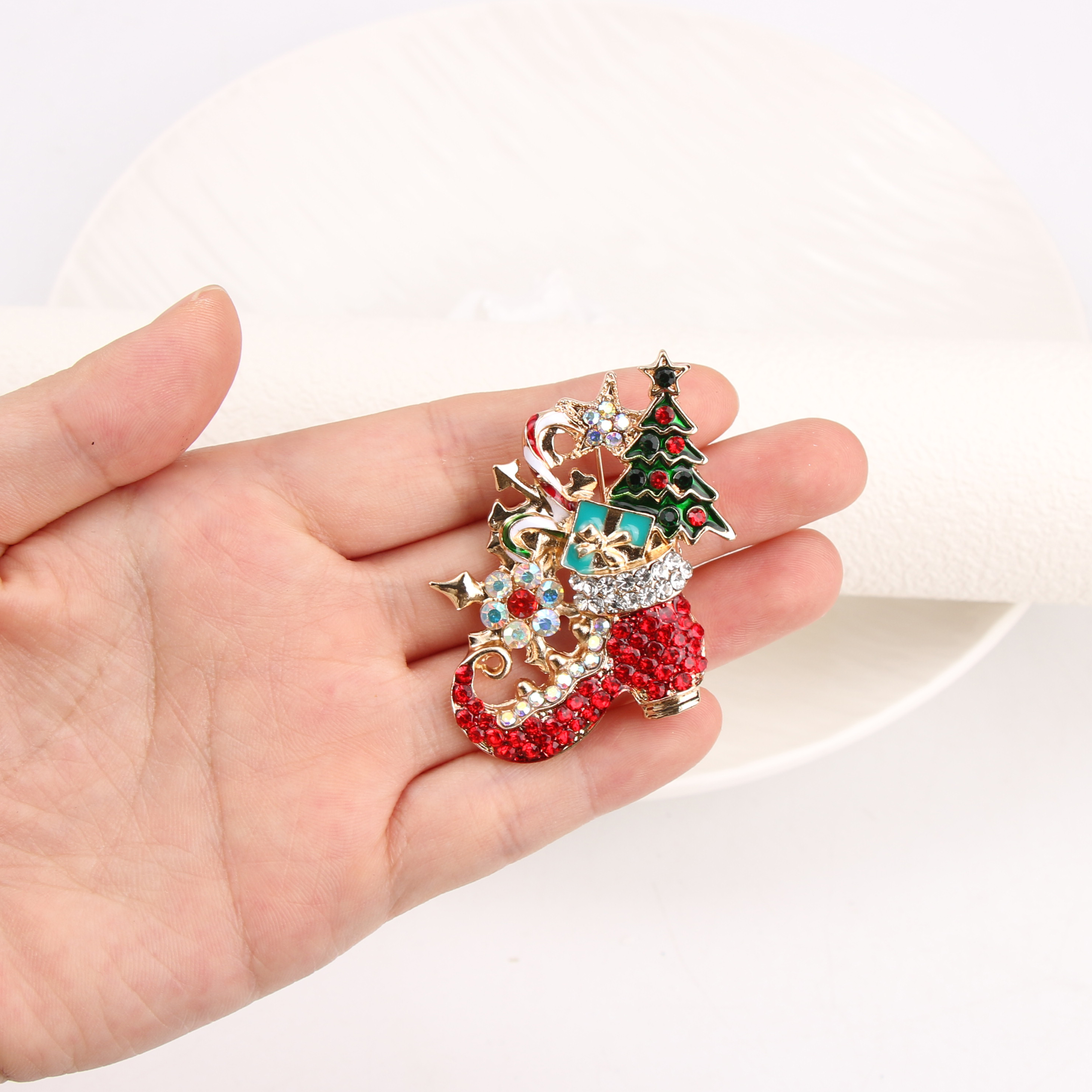 Christmas Collection Jewelry B – Vintage Collectible Santa Bewertung und Preis
