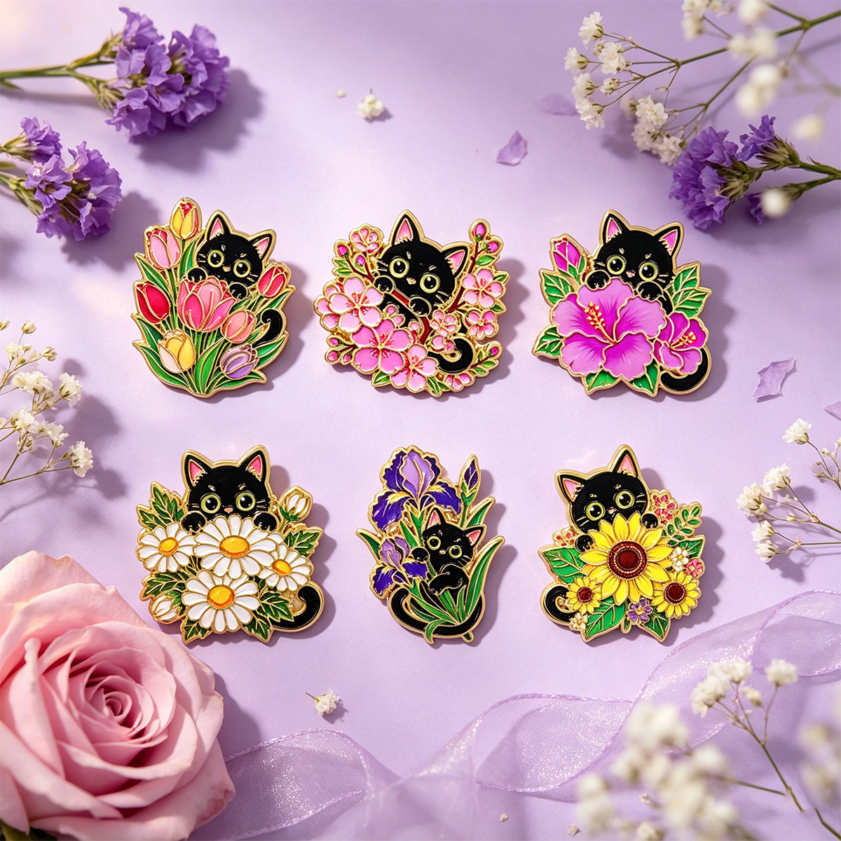 Vintage Flower Series Brooch B – Vintage Collectible Accessories Bewertung und Preis