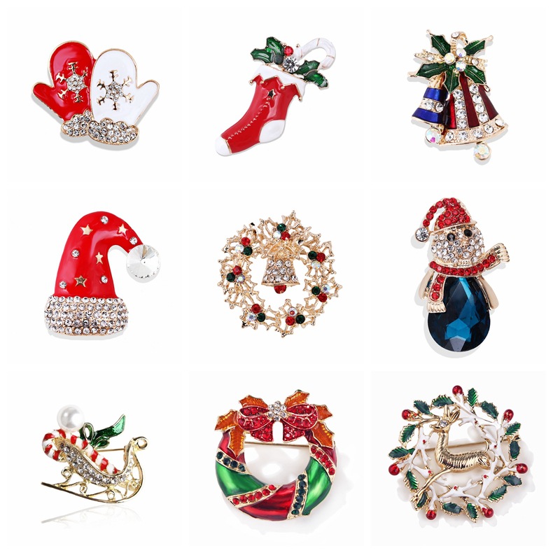 Vintage Rhinestone Christmas B – Vintage Collectible Clothing Bewertung und Preis