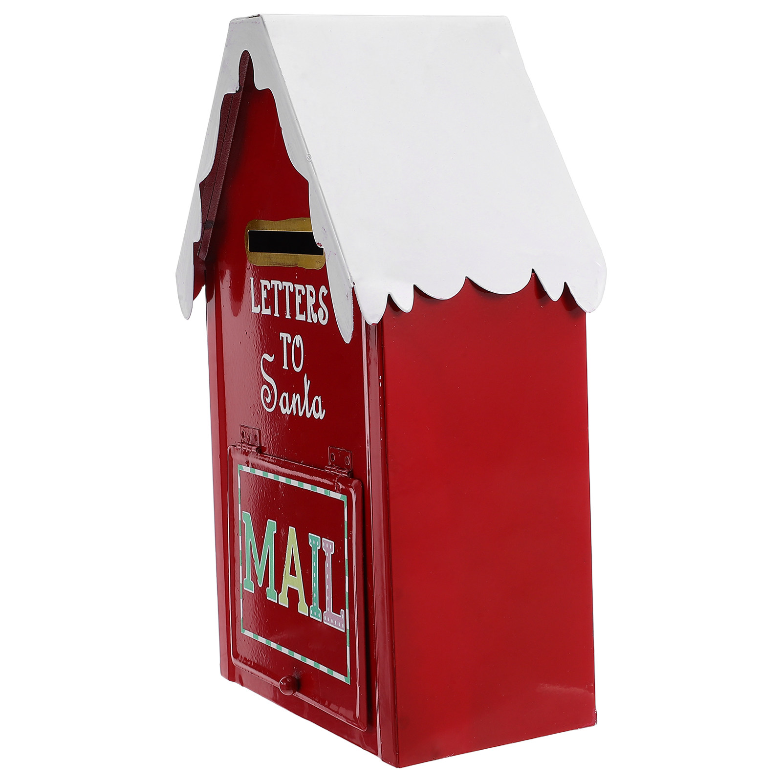 Red Metal Christmas Mailbox Sa – Vintage Collectible Santa Bewertung und Preis