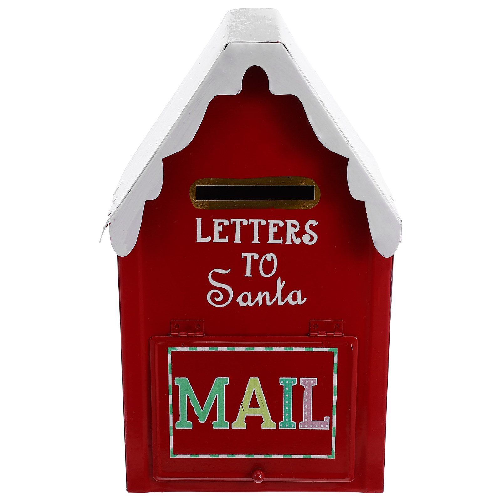Red Metal Christmas Mailbox Sa – Vintage Collectible Santa Bewertung und Preis