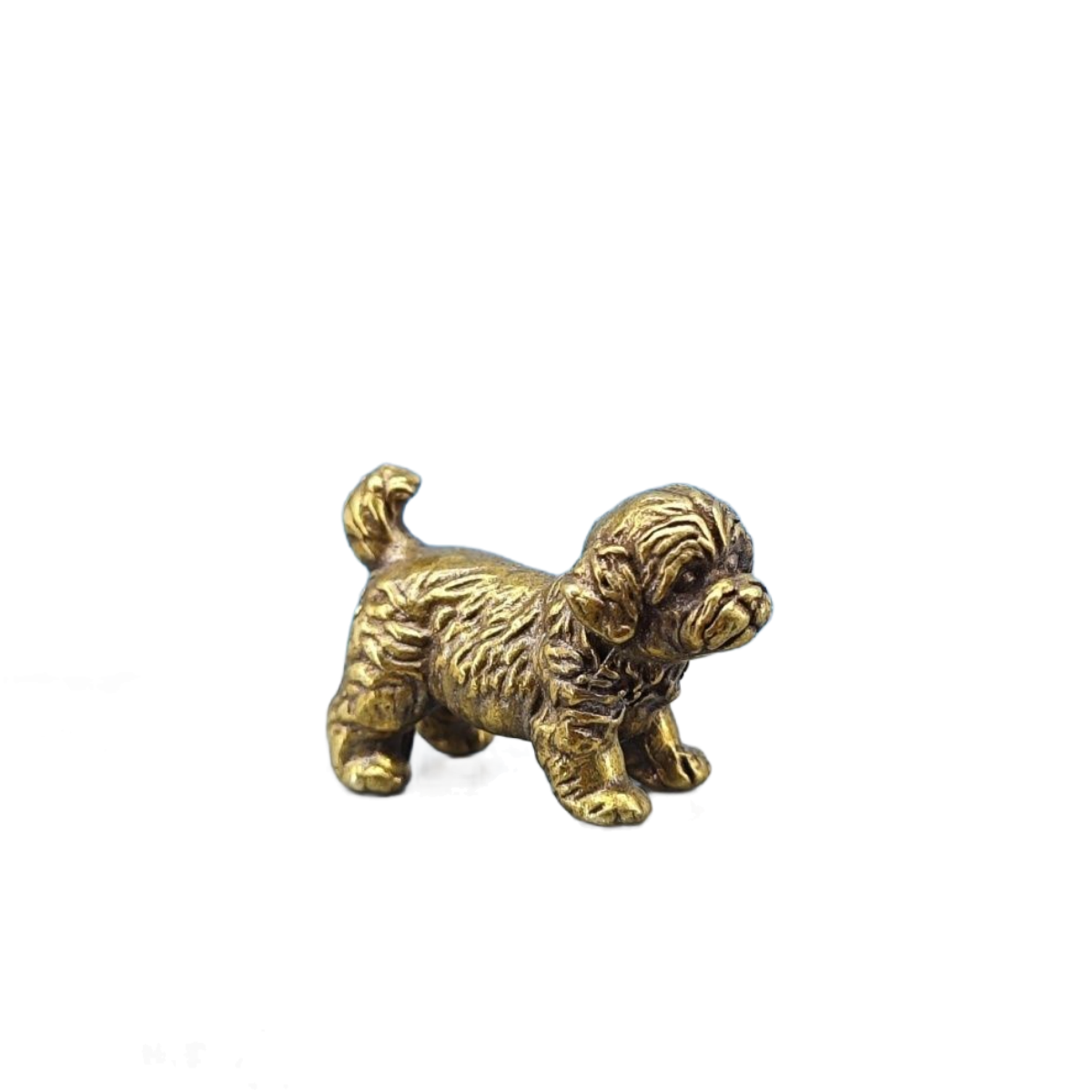 Mini Brass Dog Statue French B – Vintage Collectible Teddy Bears Bewertung und Preis