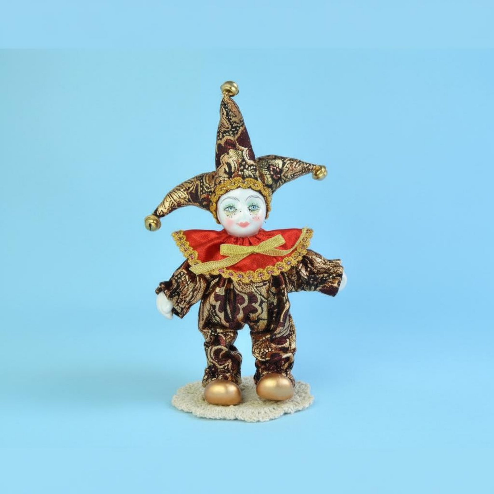 Italian Good Luck Doll Handmad – Vintage Collectible Clowns Bewertung und Preis