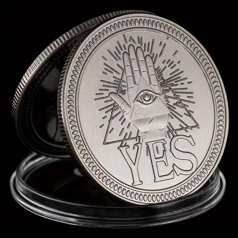Vintage Yes/No Decision Coin D – Vintage Game Collection Bewertung und Preis